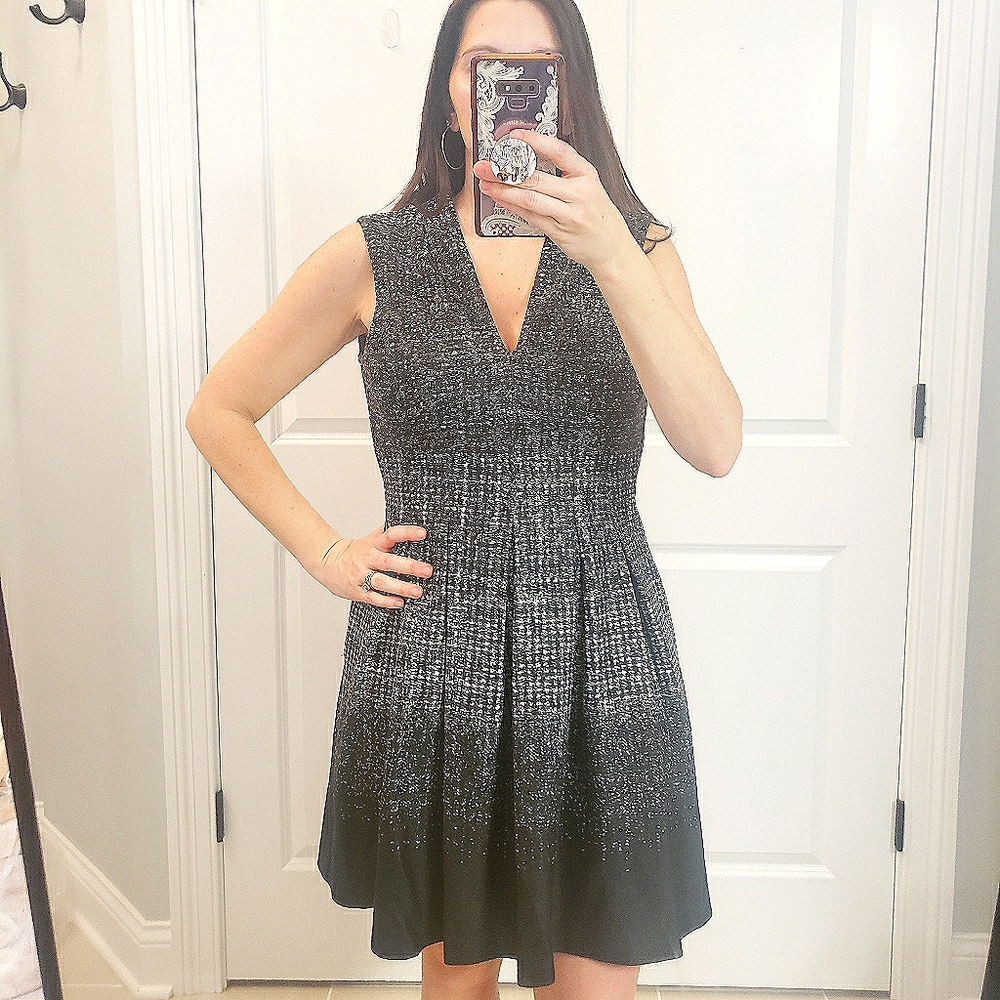 Vince Caputo Stretch Wool Dress